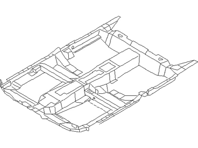 Nissan 74902-2Y915 Carpet Assy-Floor