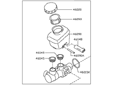 Nissan D6010-JF10B Cylinder Assy-Brake Master