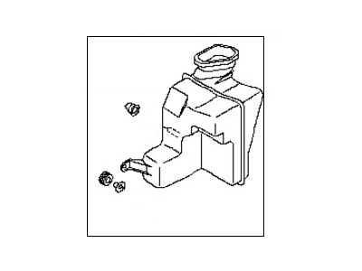 Nissan 16585-35F00 RESONATOR Assembly