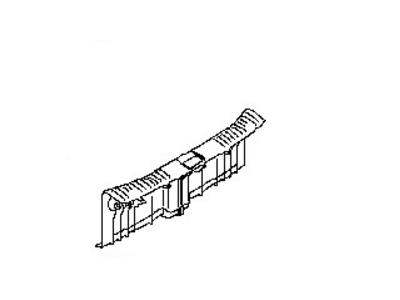 Nissan 84921-EL10A Plate-Luggage,Rear