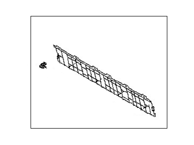 Nissan 84908-CD001 FINISHER Assembly-Luggage Floor,L