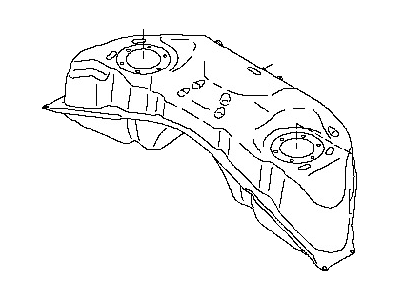 Nissan 17202-5S520 Fuel Tank Assembly