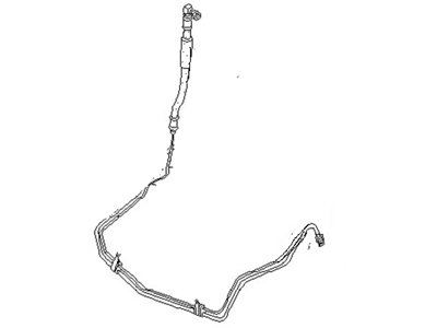 1984 Nissan 720 Pickup Power Steering Hose - 49720-30W00