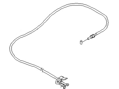 1997 Nissan Altima Accelerator Cable - 18201-1E515