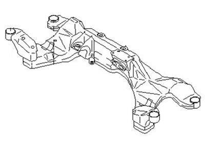 Nissan 54400-2Y900 Member Complete-Front Suspension