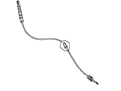 Nissan 34935-3KA0A Control Cable Assembly