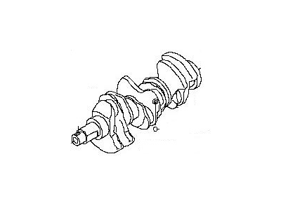 Nissan 12200-EY00A CRANKSHAFT Assembly