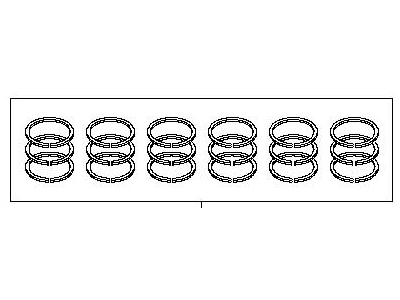 Nissan 12033-1EA0B Ring Set-Piston