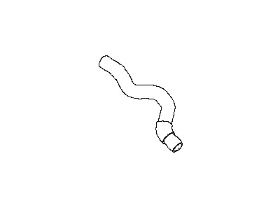 Nissan 21501-JG300 Hose-Radiator,Upper