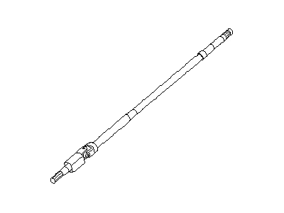 Nissan Hardbody Pickup (D21) Intermediate Shaft - 48820-75P10