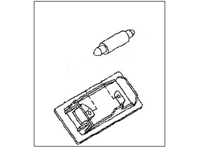 Nissan 26490-ED000 Lamp Assembly-Luggage Room