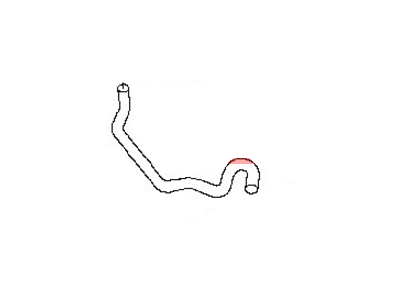 2017 Nissan Altima Cooling Hose - 21633-9HS1A