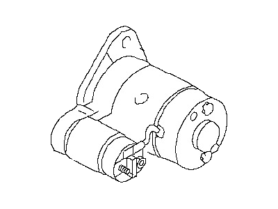 2014 Nissan Pathfinder Starter Motor - 23300-3KY0B