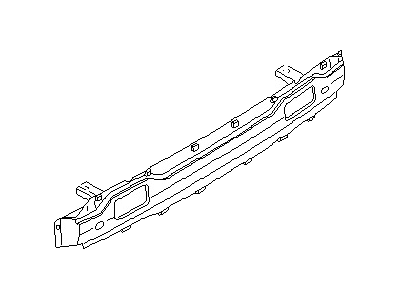 Nissan 85036-1E400 Reinforce-Inner Rear Bumper Center