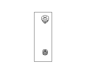 Nissan 95510-1LA1A INSULATOR-Body Mounting, 1ST