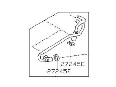 Nissan 27144-01G00 Hose Water