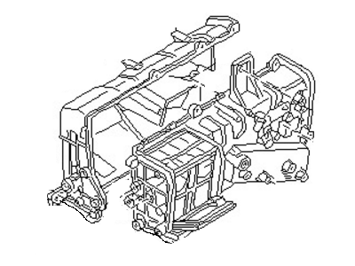 Nissan 27120-8B000 Case Assy-Front Heater