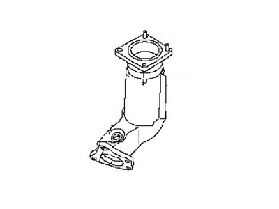 Nissan Catalytic Converter - 208A2-3JG0A