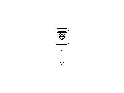 Nissan H0564-JA00A Key-Blank,Master