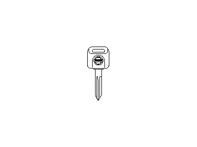 Nissan KEY00-00080 Key-Blank