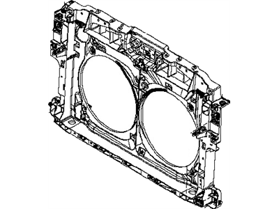 2014 Nissan Murano Radiator Support - 62500-1GR0A