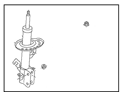 2012 Nissan Leaf Shock Absorber - E4303-3NA0C