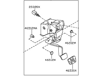 Nissan 46503-AC705