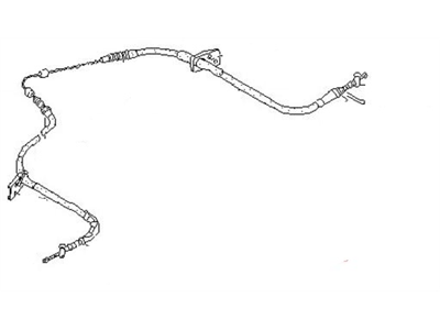 Nissan 36530-P9150 Cable Parking Brake Re