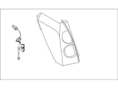 2009 Nissan Quest Back Up Light - 26559-ZM70A