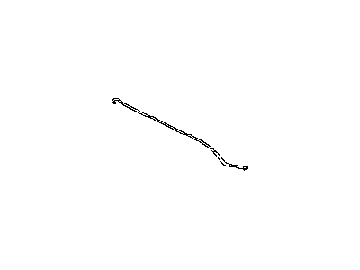 Nissan 65771-5HA0A Rod-Hood Support