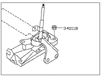 Nissan 34101-ZB001 Transmission Control Device Assembly