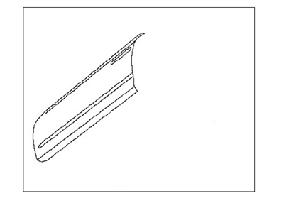 Nissan 80152-JA030 Panel-Front Door,Outer RH