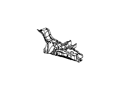 Nissan G5171-9N0MB Extension-Front Side Member,Front LH