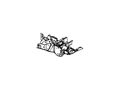 Nissan G5170-6CAMA Extension - Front Side Member, Front RH