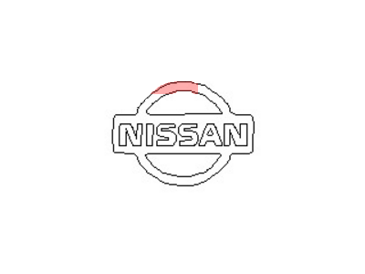 Nissan 62890-51F00 Front Emblem