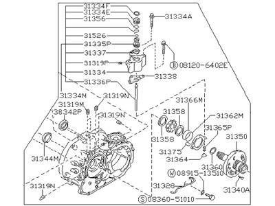 Nissan 31340-21X18