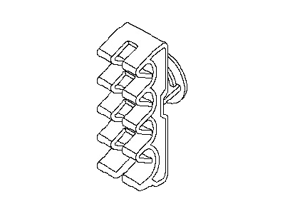 Nissan 46289-CA000 Clamp