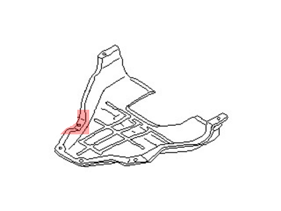 Nissan 75892-01F00 Board Splash Shield