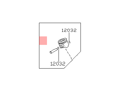 2000 Nissan Pathfinder Piston - A2010-1W262