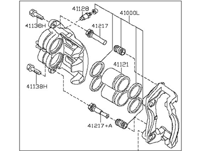 Nissan 41011-ZP40B