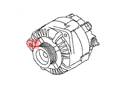 2020 Nissan Murano Alternator - 23100-9UA3B