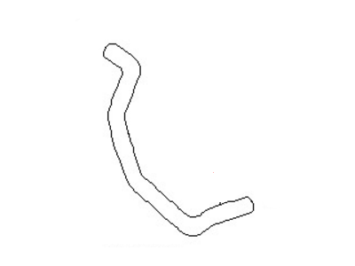 Nissan 92410-70F00 Hose-Heater,Outlet