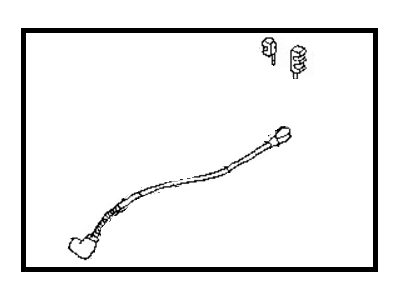 Nissan 200SX Spark Plug Wire - 22454-4B000