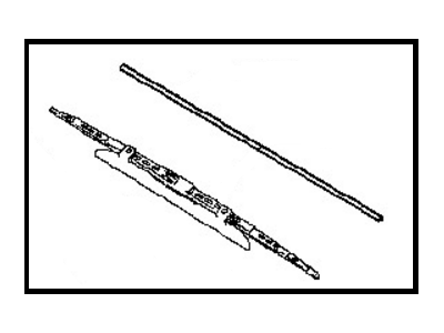 Nissan 28890-EL000 Window Wiper Blade Assembly