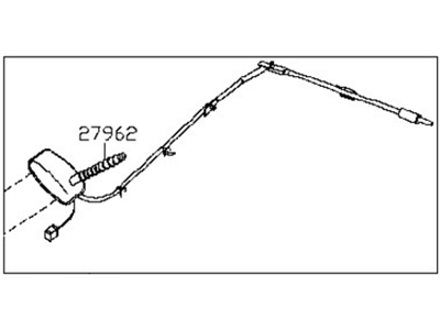 2008 Nissan Altima Antenna - 28208-JA300