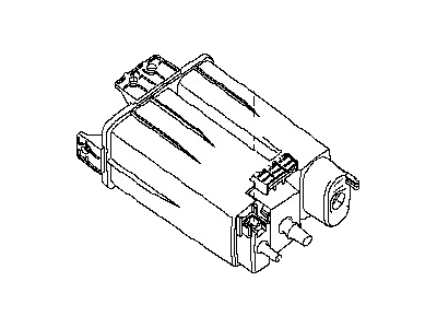 Nissan 14950-0M210 CANISTER Assembly-EVAPORATION