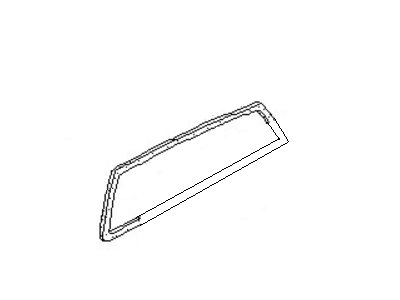 Nissan 79710-S3825 WEATHERSTRIP Kit-Sliding Rear Window