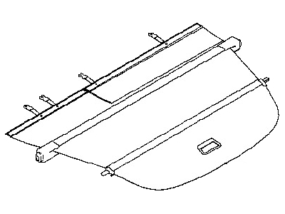 Nissan 84982-5AA3B TONNEAU Cover Assembly