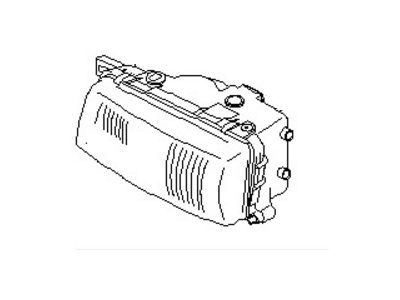 Nissan 26064-66Y00 Headlamp Unit