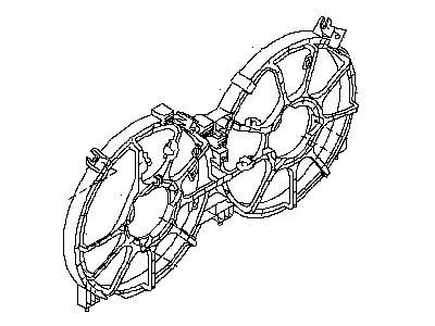 Nissan 21483-1AA0A SHROUD Assembly